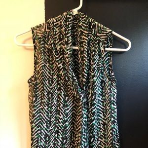 Talbots Gauze Dress Top